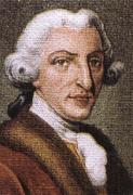 Johann Wolfgang von Goethe the composer of rule britannia Sweden oil painting artist